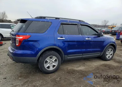 2013 Ford Explorer из США, поврежденный, VIN 1FM5K8B87DGA49514